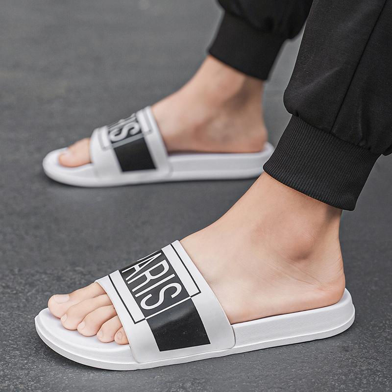 Fashion Men's Slippers Women Indoor Outdoor Non-slip Thick Soft Comfortable Beach Sandals Casual For Home Big Size Summer Sildes Shoes