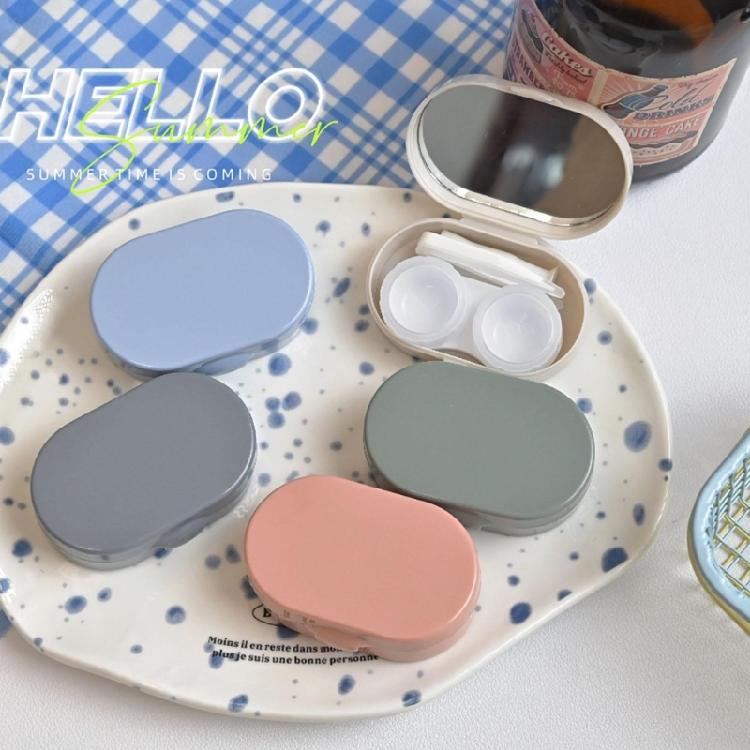 Lovely Contact Lenses Case and Suction Stick Applicator for Soft Lenses Contact Lenses Removal Tool