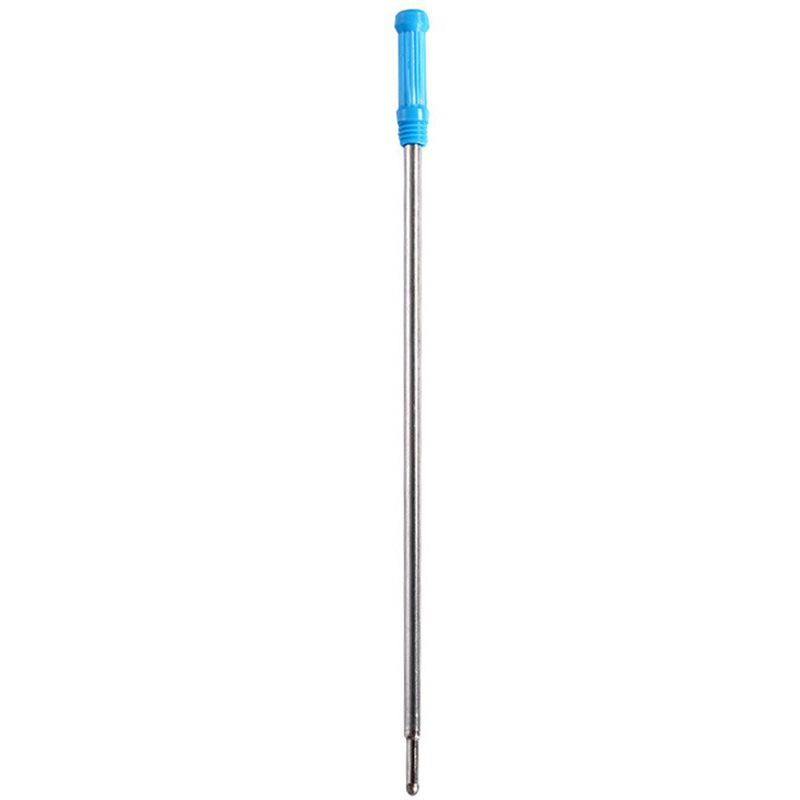 Universal Metal Ballpoint Pen Refills - Quick-Drying, Smooth, Multi-Model Compatibility.