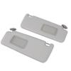 1 Pair Sun Visor 74320‑35A91‑B1 Gray Sun Shielding Visor Mirror with Makeup Mirror Replacement for Toyota 4Runner 2010