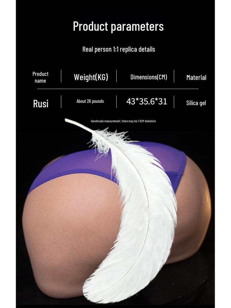 Silicone Half-Body Inflatable Doll Masturbator for Men