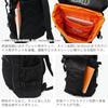 [Machiavellic] CHASE DOUBLE LINE 4 BACKPACK BLACK(019)