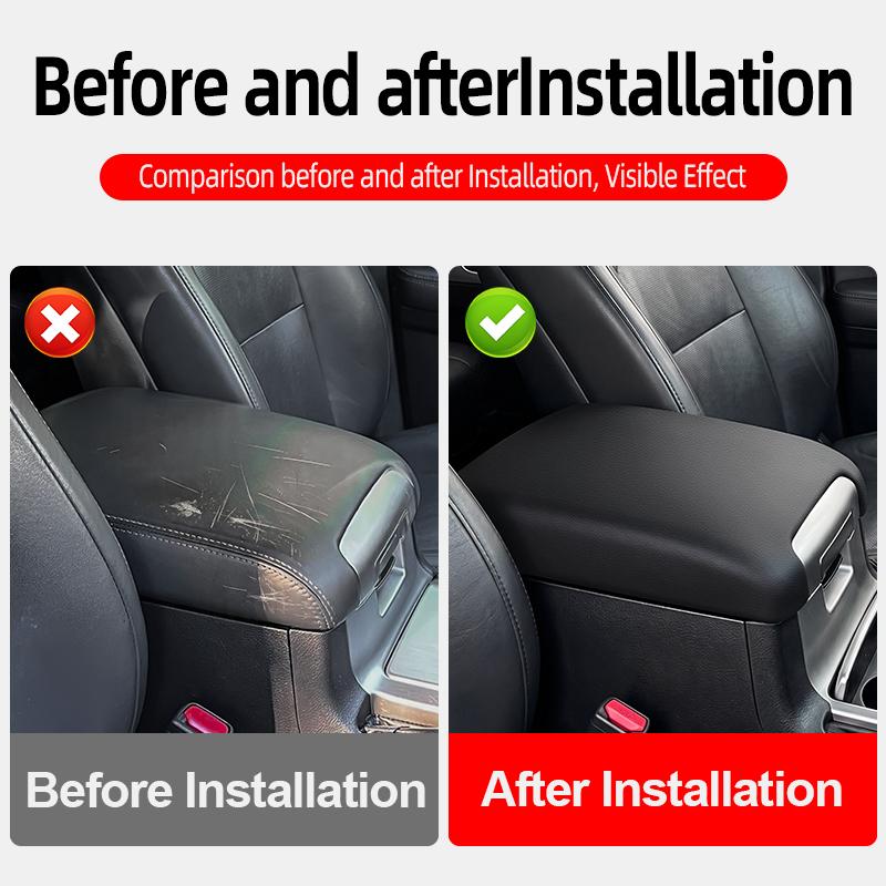 For Toyota 2008- Land Cruiser LC200 200 Center Console Armrest Box Cover Non Slip Dust Proof Protection Interior Accessories