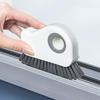 Cleaning Brush Window Track Cleaning Tools 2 In 1 Grout Cleaner Tool Grip Brush Hard Bristle Crevice Cleaning Brush For Sliding Door Track Window Sill