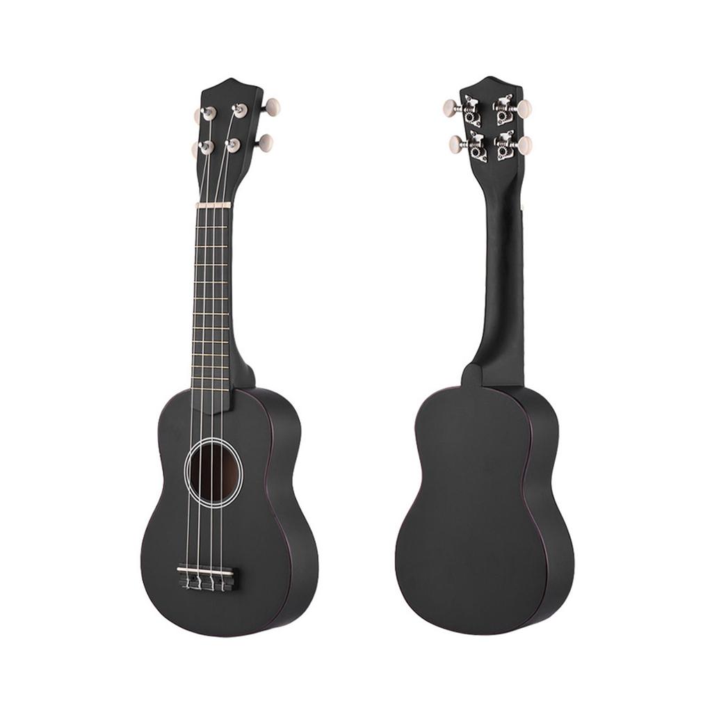21 Inch Colored Acoustic Soprano Ukulele Ukelele Uke Kit Basswood with Carry Bag Uke Strap Strings Picks Tuner