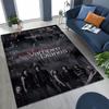 Dywan Damon Salvatore z Pamiętników Wampirów do Sypialni Salonu Sofy Domu Mata Dekoracyjna Pod Drzwi, Duża Antypoślizgowa Mata Podłogowa dla Dzieci do Zabawy