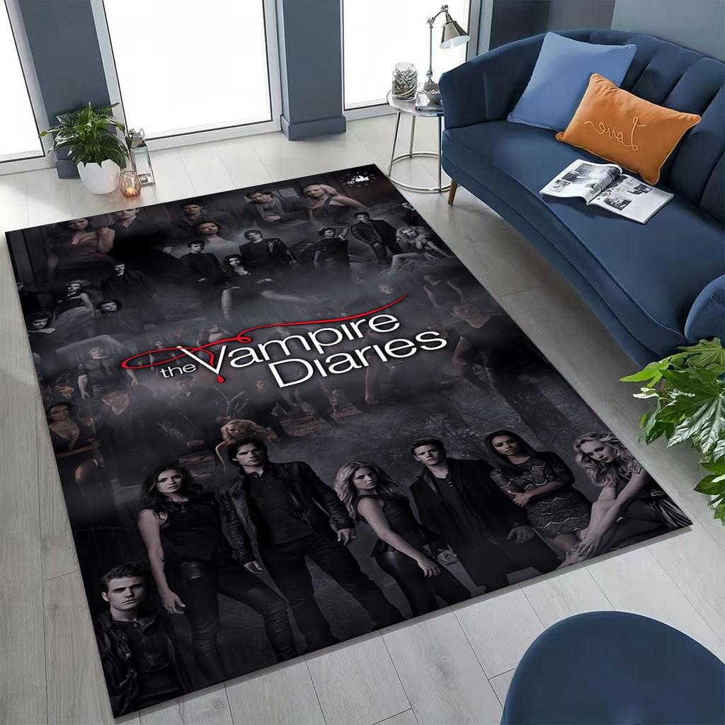 Dywan Damon Salvatore z Pamiętników Wampirów do Sypialni Salonu Sofy Domu Mata Dekoracyjna Pod Drzwi, Duża Antypoślizgowa Mata Podłogowa dla Dzieci do Zabawy