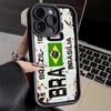 Phone Case for iPhone 17 Air 16E 15 16 Pro Max Retro Vintage License Plate Cover 14 Plus 13 12 Mini Soft Shell Silicone Fundas