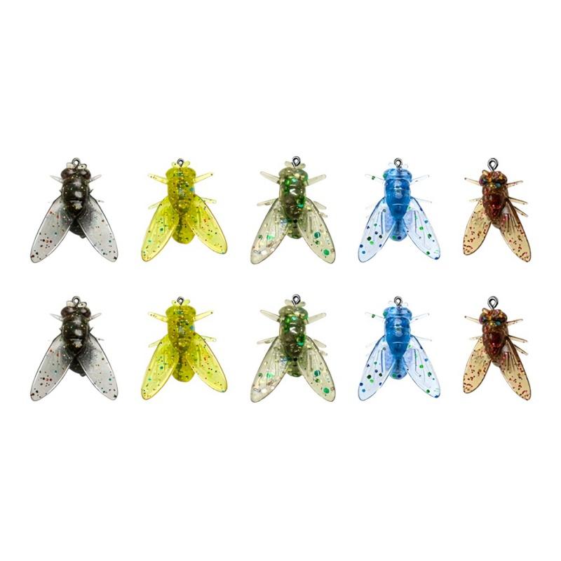 

Имитация мушки приманка наживка для рыбалки мягкая приманка с крючками Medium