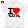I Love Vienna Tshirt 1TQC