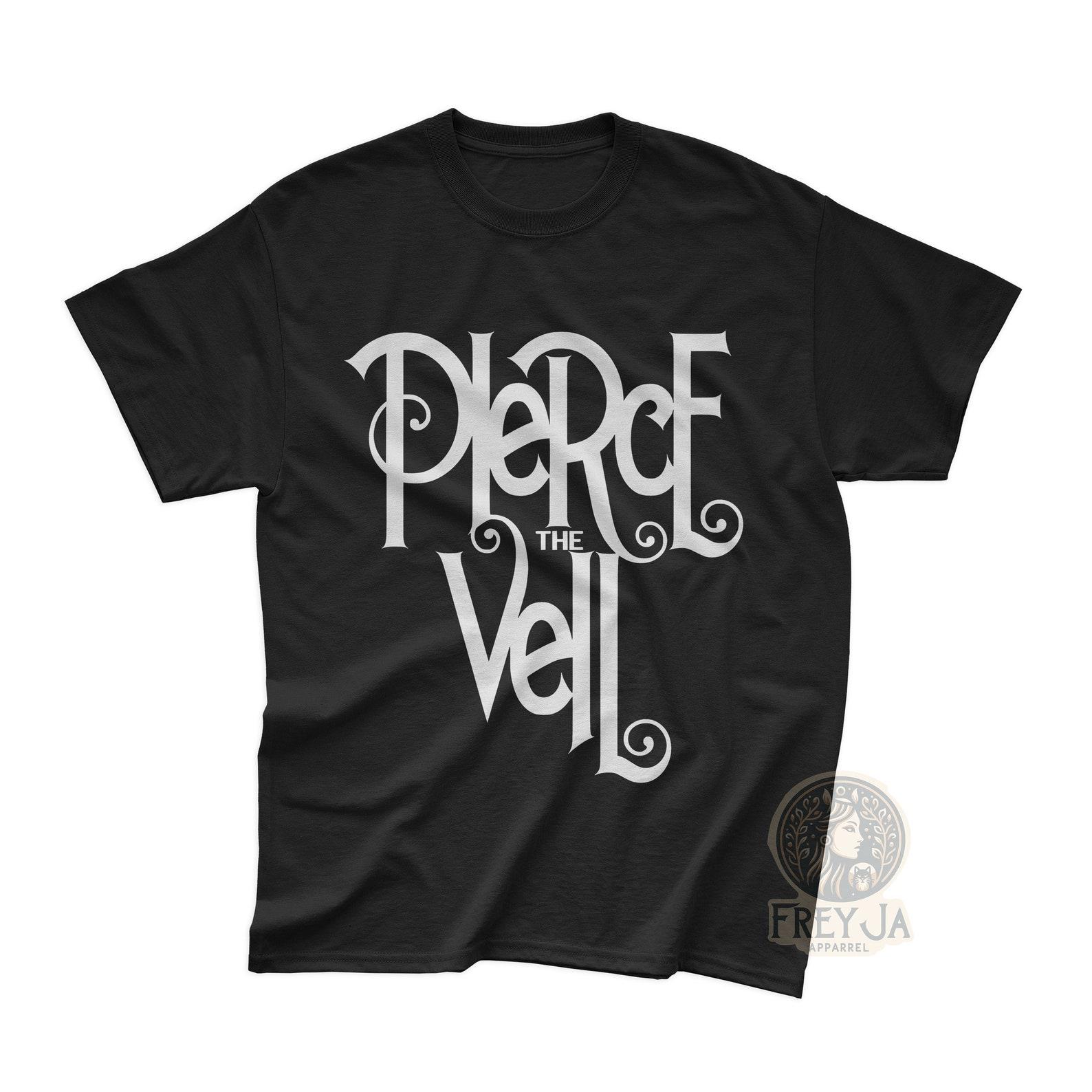 Pierce The Veil Logo T-Shirt - Rock Music Band Merch - Unisex Rock Music Apparel Gift - Printed Artist Poster 2XL
