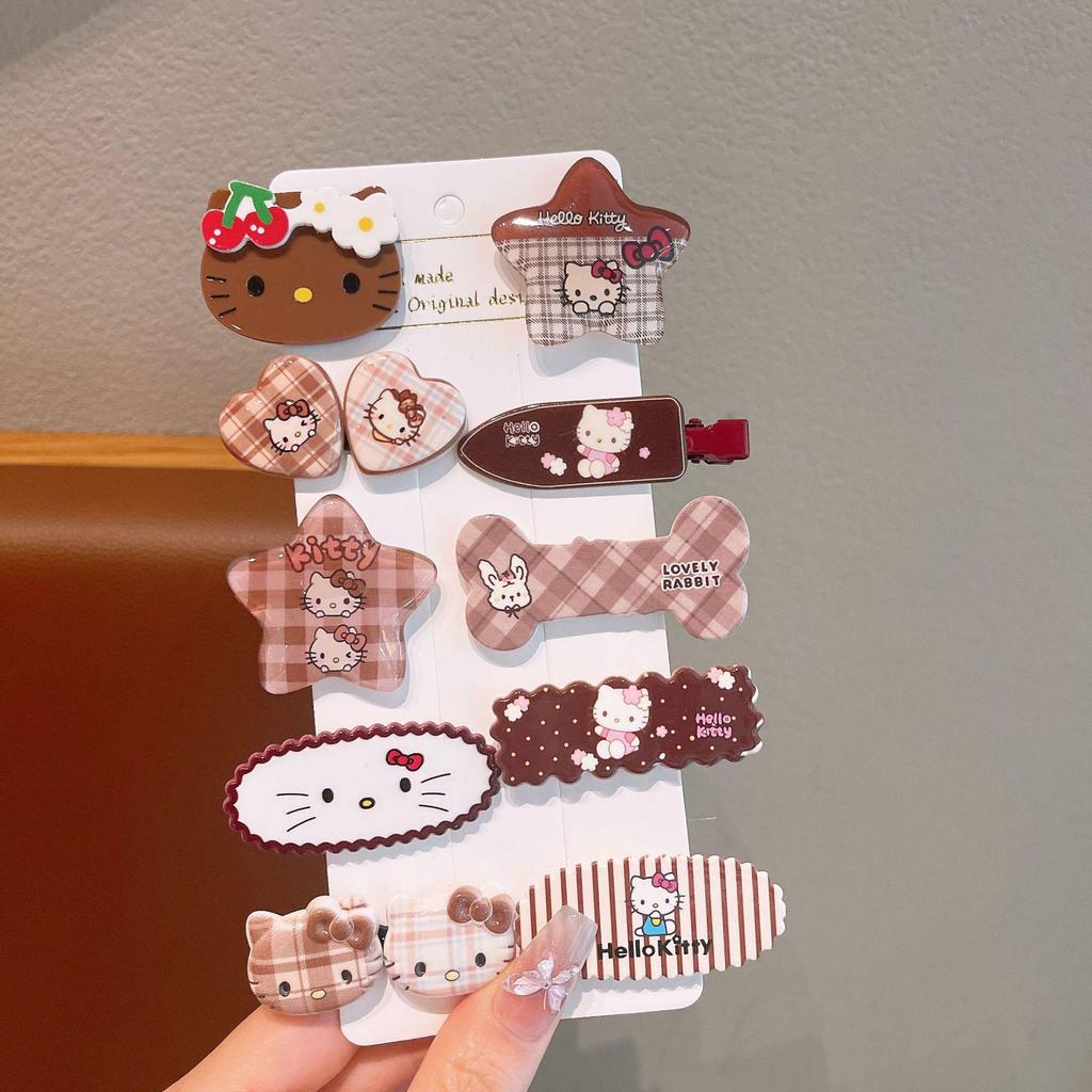 KT Cat Kids' Cute Bangs Hair Clips - Children's Hair Accessories