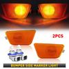 Front Bumper Side Mounted Marker Lights Fit 2011 2012 2013 2014 2015 Cruze Chevy