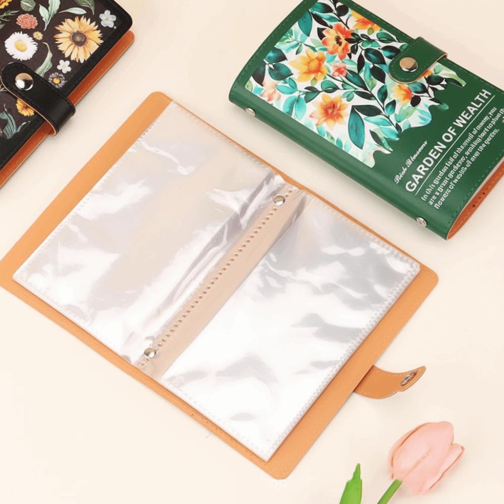Budget Plan Money Saving Binder Leather Cover Savings Challenge Binder Personal Finance