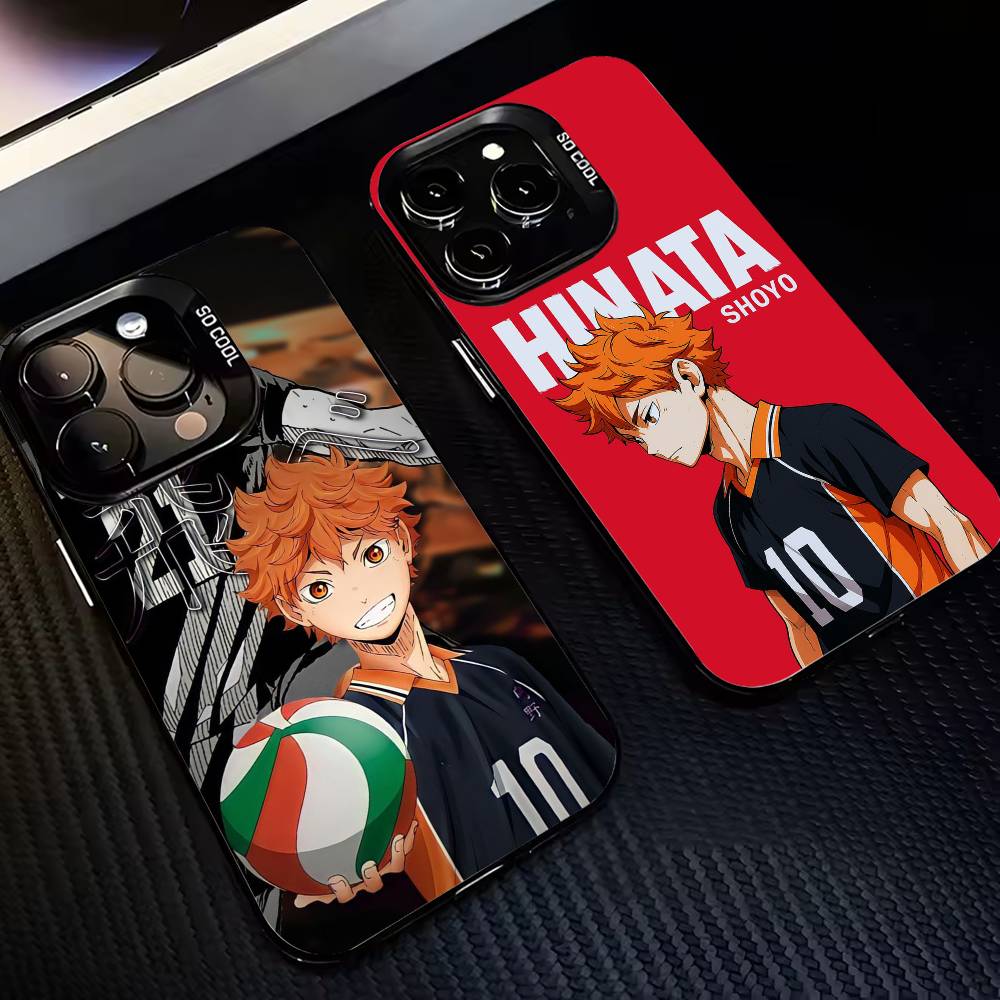 S-Shoyo H-Hinata BOY H-Haik-yu Phone Case For iPhone 17,16,15,14,13,12,11 Plus,Pro Max,XS,Colorful Silver Phone case Funda Cover