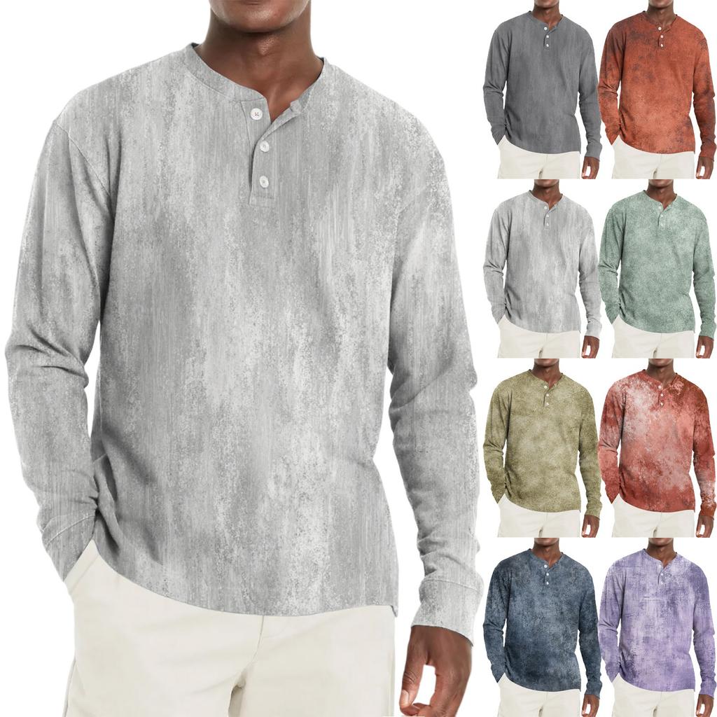 Men's Loose Casual  Long-sleeved Lapel Zip-up Hoodie