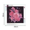 Rose Rhinestone Picture of Crystal Embroidery x30cm