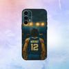 Basketball Ja Morant 12 Phone Case For Samsung S25,S24,S21,S22,S23,S30,Ultra,S20,Plus,Fe,Lite,Note,10,9,5G Black Cover