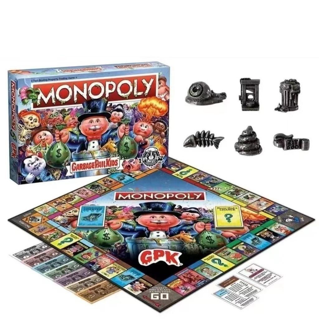 Garbage Pail Kids Card Game With Copper Paper Material For Family Fun
