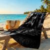 Gothic Style Beach Towel Quick-Dry Soft Microfiber Comfortable Lightweight