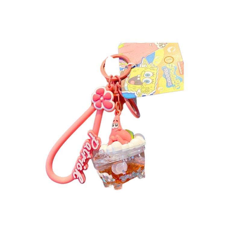Authentic Spongebob Squarepants Bathing Keychain Bag Pendant Wholesale