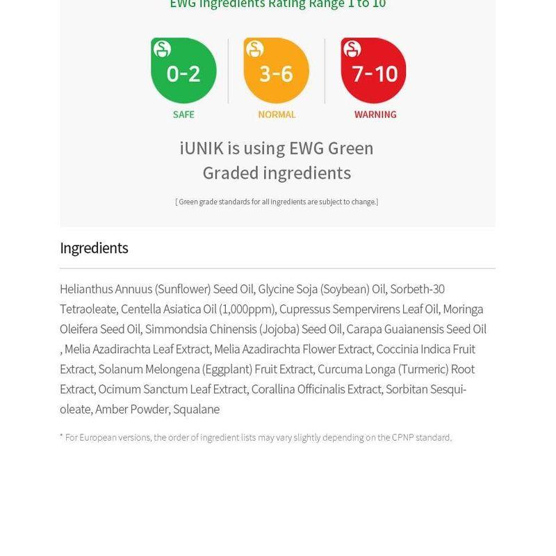 IUNIK Centella Green Fresh Cleansing Oil