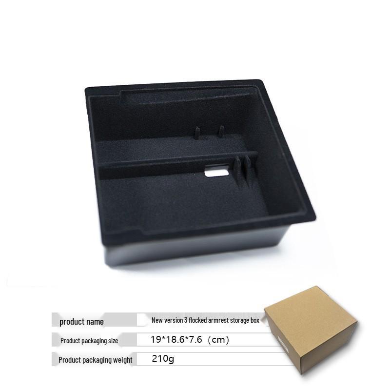 Tesla Model Y/3 Center Console Armrest Storage Box