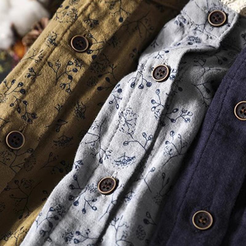 Women Long Sleeve Cotton Shirt Arrival Autumn Vintage Style Lace Stand Collar Loose Female Casual Shirts