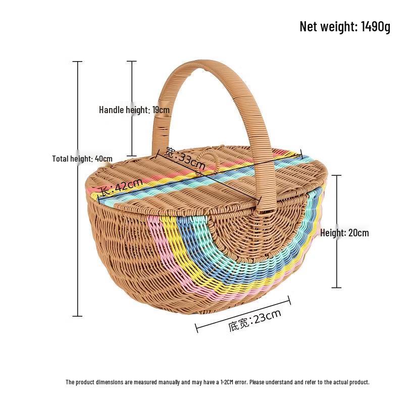 OLOEY Outdoor Picnic Basket