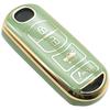 FEYOUN Key Fob Cover Compatible with Mazda 3 6 3 Sport CX-3 CX-5 CX-7 CX-9 MX-5 Miata Toyota Yaris iA Smart 4 Buttons TPU Remote Keyless Key Fob Case