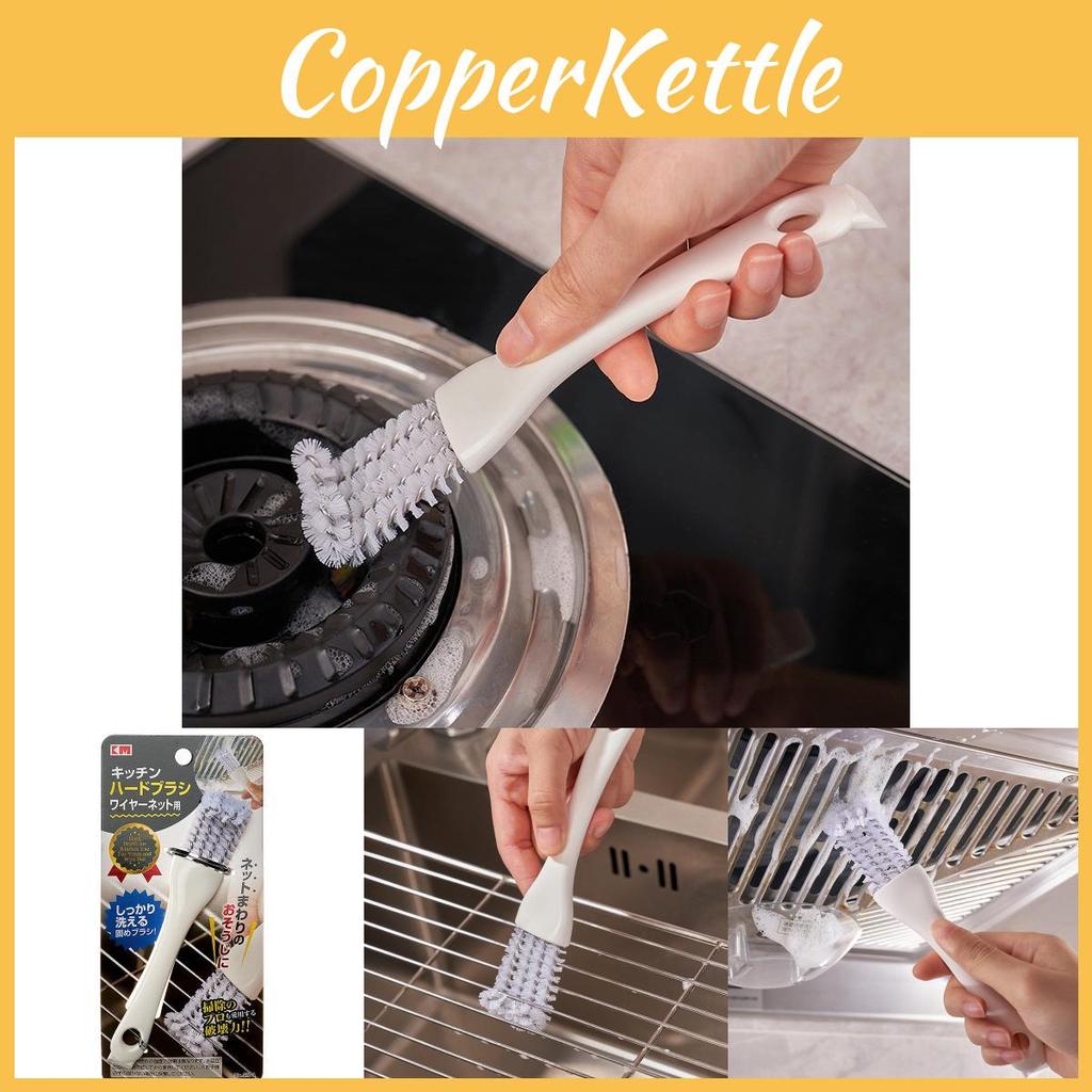 Stainless Steel And Nylon Gas Stove Cleaning Brush For Oven And Sink