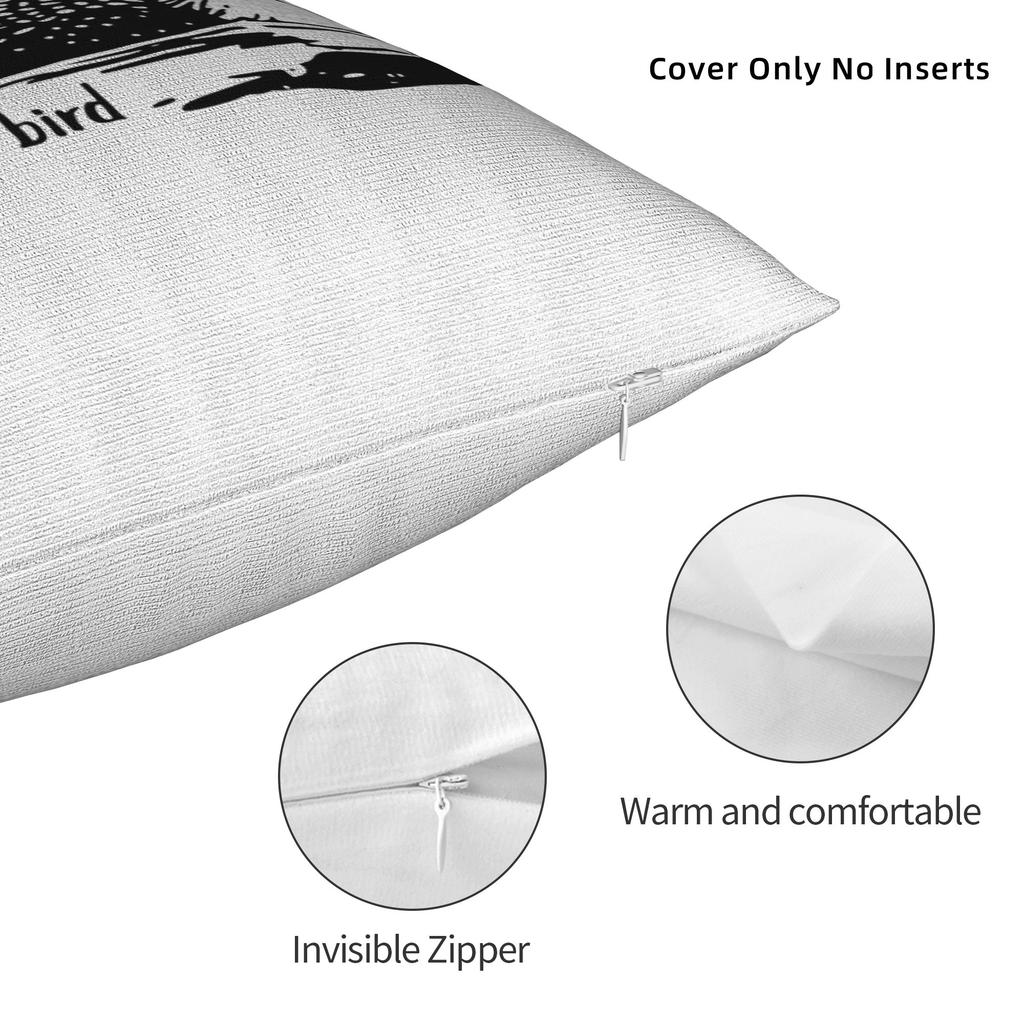 Heated Rivalry Book Loon Square Pillow Case Cushion Covers Awesome Zippered Decor Throw Pillow Case Cover For Car 18"