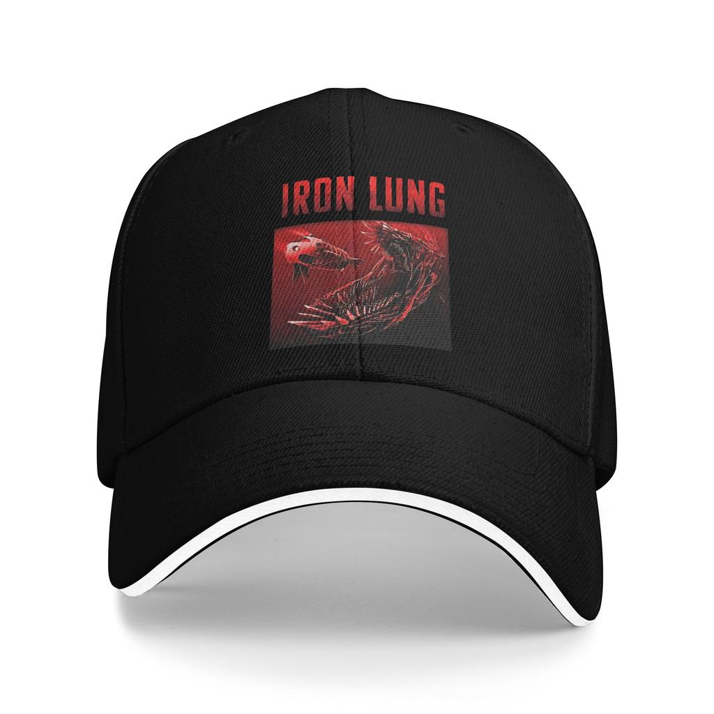 Blood Ocean Iron Lung Horror Film Baseball Cap Fashion Sandwich Cap Men Women Adjustable Dad Hat Travel Gift