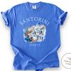 Santorini Shirt, Greece Island Comfort Colors T-shirt, Unisex
