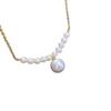 Freshwater Pearl Clavicle Necklace - Summer 2022 Gift for Women, Mom, or Girlfriend