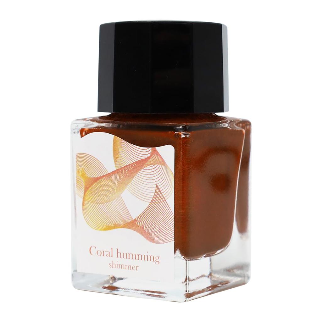 Sailor Fountain Pen Bottle Ink Dipton Coral Dye 20ml Humming/Shimmer Water-based 13-1700-201