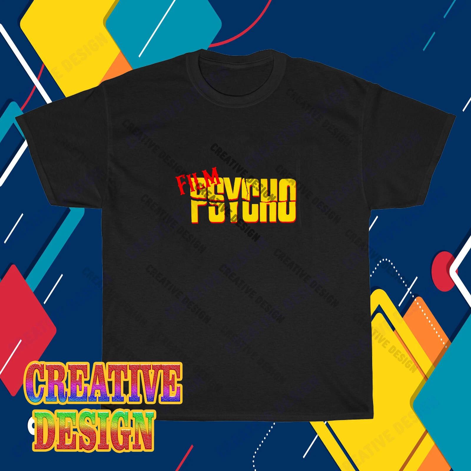 New Psycho Film Logo T-Shirt Funny Size S to 5XL S