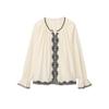 European & American Retro Embroidered Loose Shirt for Women