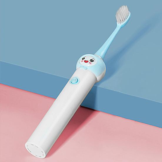 Уход за зубами Мультяшная творческая форма Мягкая щетина Водонепроницаемый IPX7 — фото 3