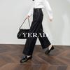 Fashionable Folded Wide Leg Pants for Women