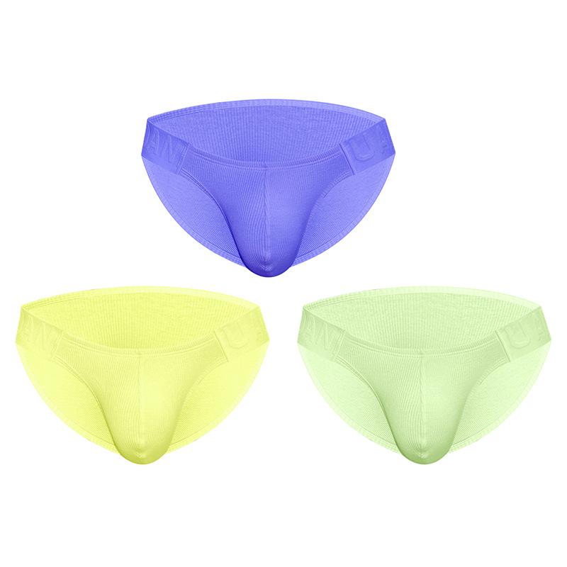 Men Erotic Clothing Cotton Sports Sexy Men Underwear Briefs Hollow Men's Panties Underpants Male Breathable Gays Men Briefs