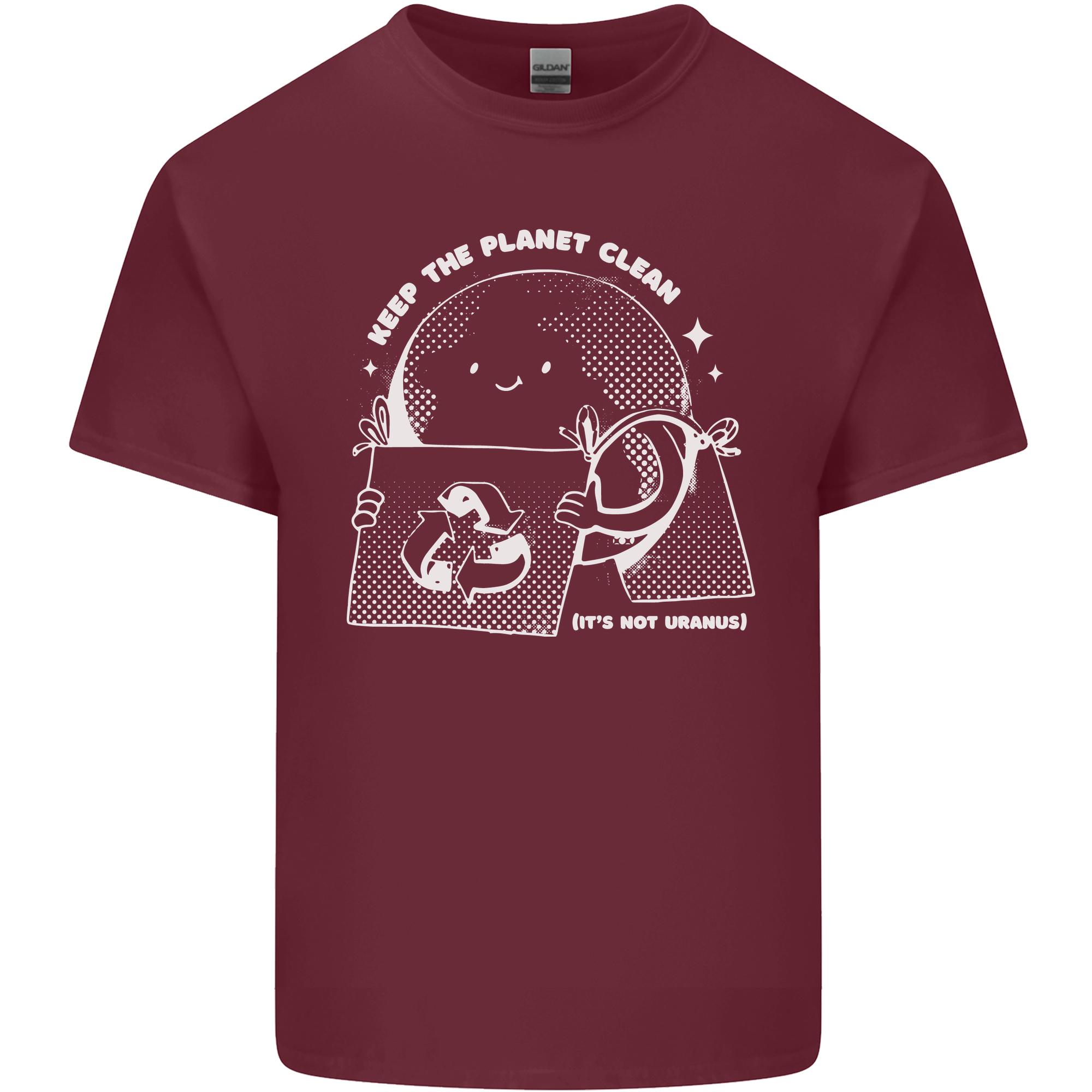 Climate Change Keep the Planet Clean Funny Unisexs Light Cotton TShirt S