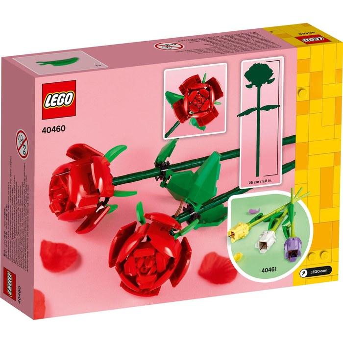 LEGO Botanical Rose Flower Bouquet 40460, Multicolor