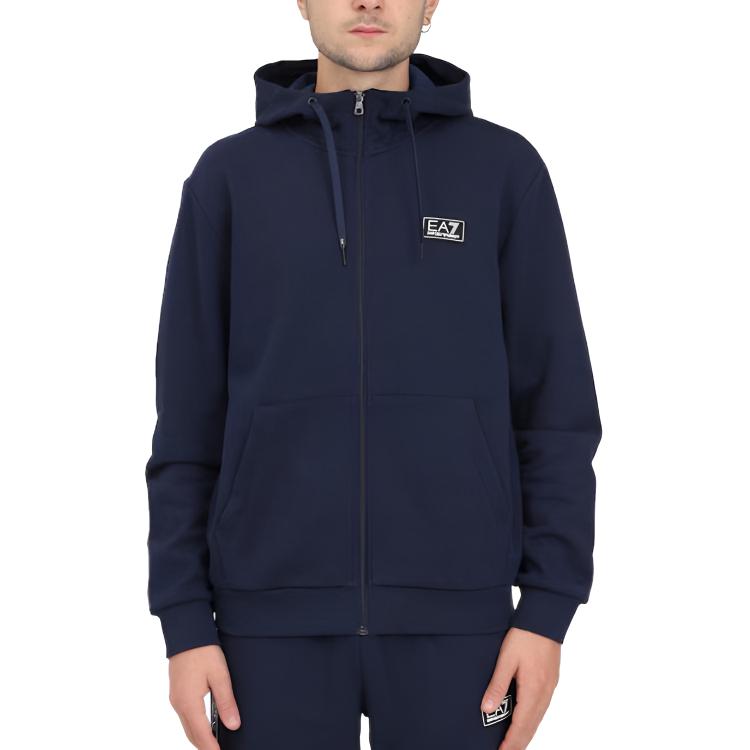 Emporio Armani EA7 Langarm Kapuzenreißverschlussjacke Herren Jacken 6RPM81-PJ07Z-1554