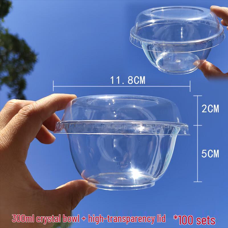 Crystal Clear Disposable Soup Bowl