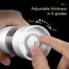 Seasoning Grinder Kitchen Electric Grinding Bottle 6 Speed Adjustable Thickness USB Suitable for