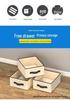 Economical Single-Person Fabric Wardrobe with 3 Storage Boxes, 90CM - Simple, Stylish Organization
