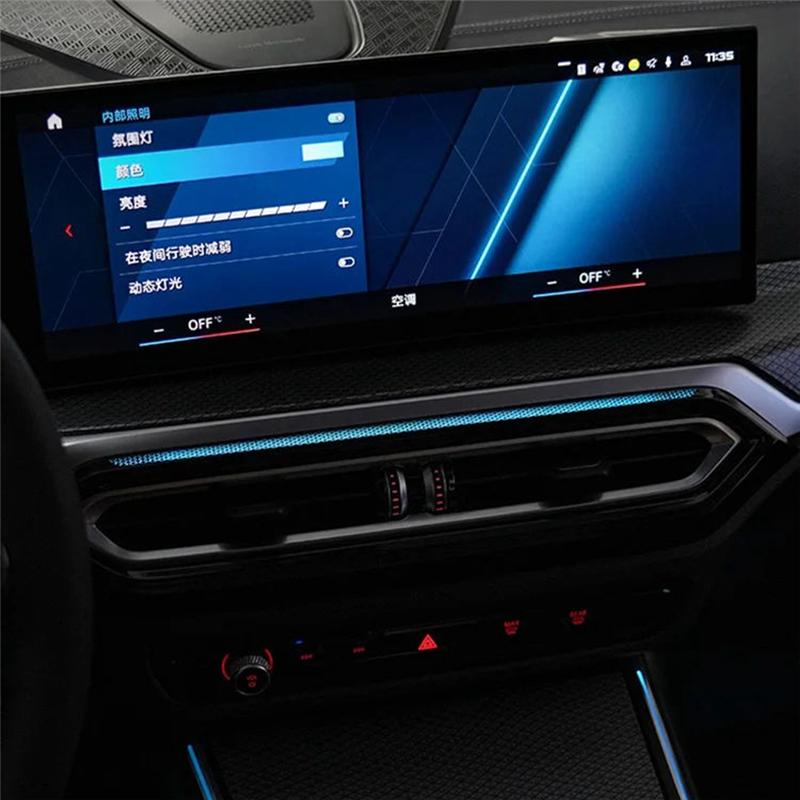 For BMW 3 Series G20 G28 4 Series G22 G23 I3 I4 G26 Lhd Compatible Car Ambient Light LED Air Outlet Frame