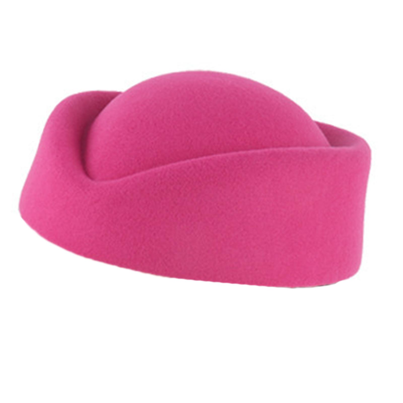 Изысканные унисекс шляпы Драматичная шляпа Уличный тренд Темпераментная Трендовая шляпа для Стильных и Универсальных нарядов горячий розовый