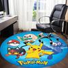 1pc Pokemon Office Round Area Rug, Under Office Chairs Bedroom Living Room Home Decor  a1016278